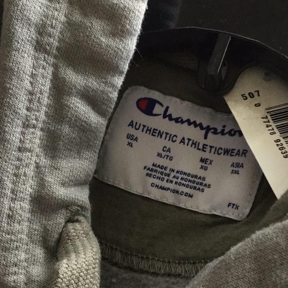 NWT Champion Grey ombré hoodie - Picture 10 of 10